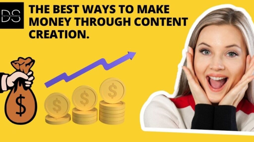 how to earn money as a content creator