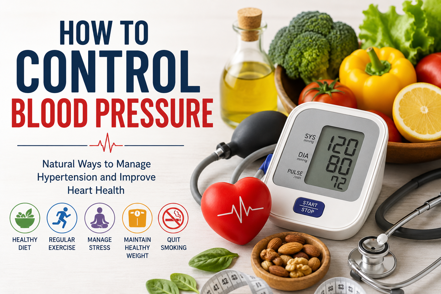How to Control Blood Pressure