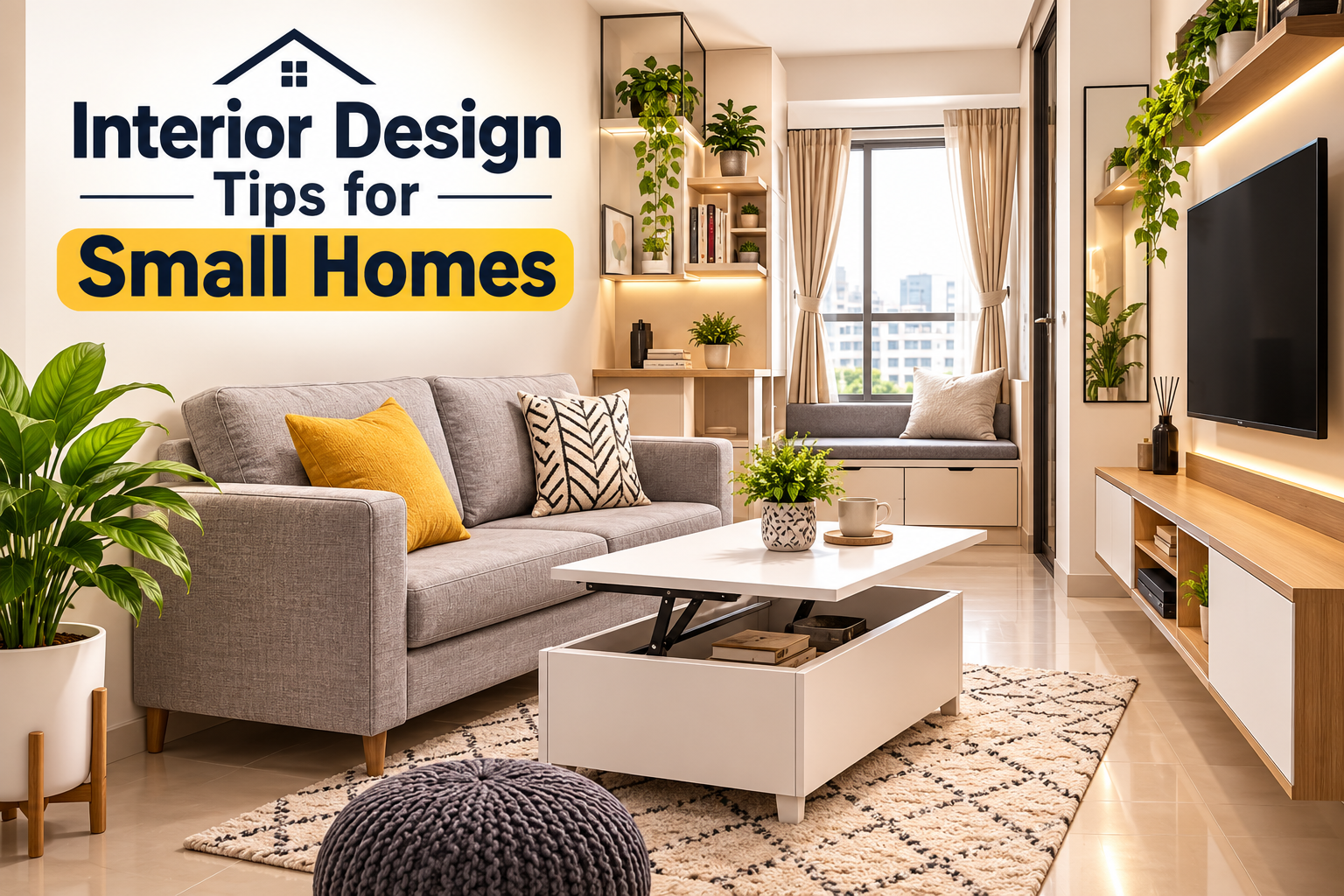 interior design tips for small homes